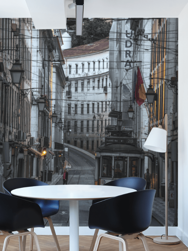 Portugal Street Scene Wall Mural-Cityscapes-Eazywallz