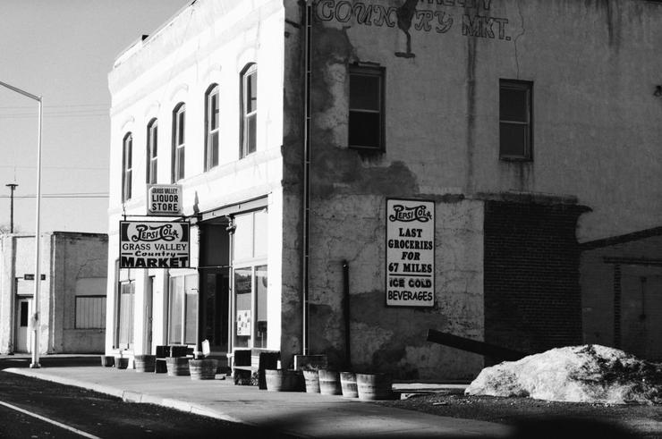 Retro Corner Store Wall Mural-Buildings & Landmarks,Urban,Featured Category-Eazywallz