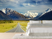 Road to the mountains Wall Mural-Landscapes & Nature-Eazywallz