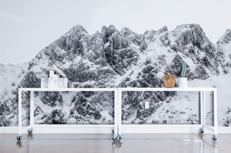 Swiss Mountains Wall Mural-Landscapes & Nature-Eazywallz