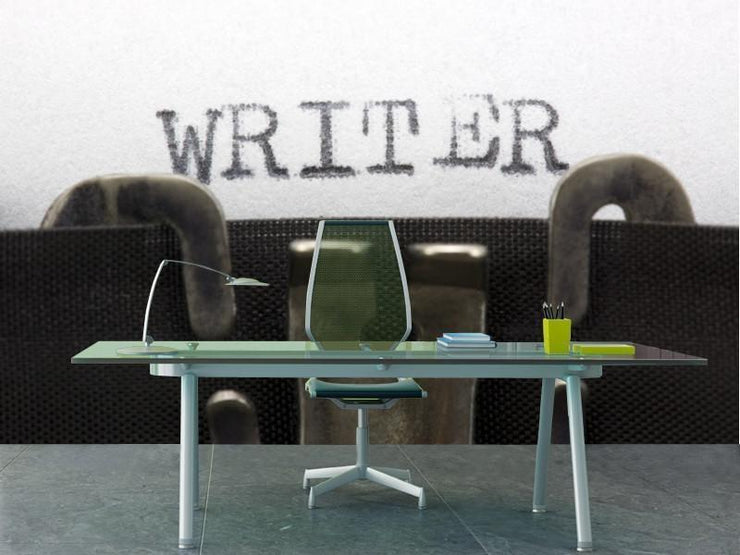 Typewriter Wall Mural-Arts,Macro-Eazywallz