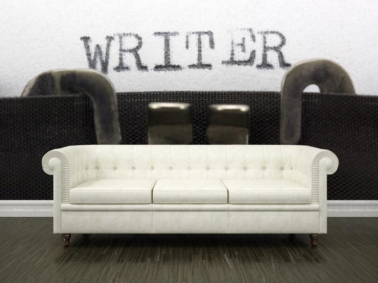 Typewriter Wall Mural-Arts,Macro-Eazywallz