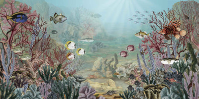 Under The Sea Wall Mural