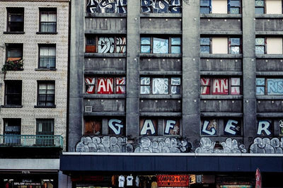 Urban Graffiti Building Facade Wall Mural-Urban-Eazywallz