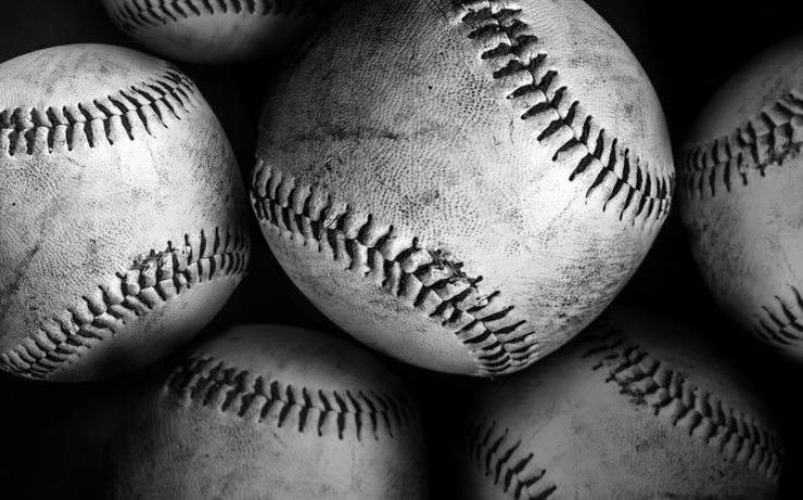 Vintage Baseballs Wall Mural-Sports-Eazywallz