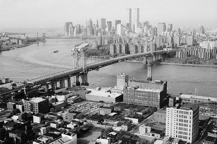 Vintage Brooklyn Bridge NYC Wall Mural-Vintage-Eazywallz