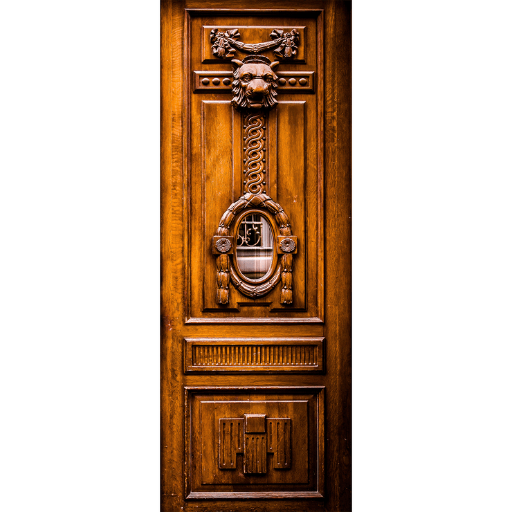 Vintage Wooden Carved Door Mural Wall Mural-Textures-Eazywallz