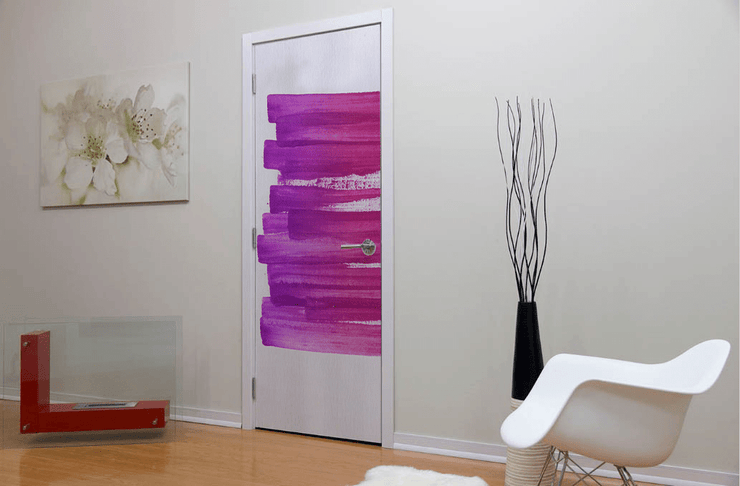 Water Colour Door Mural-Arts-Eazywallz