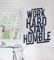 Work Hard Stay Humble Wall Mural-Buildings & Landmarks,Vintage-Eazywallz